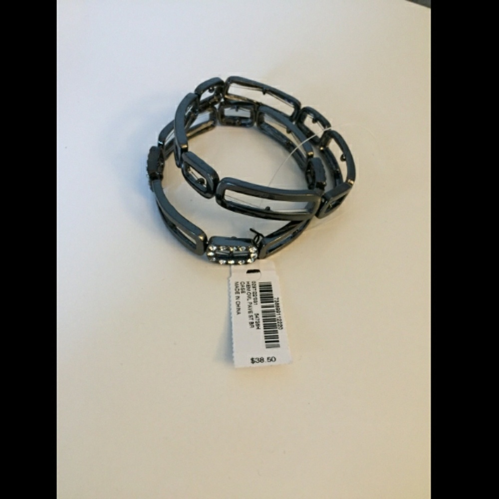 Alfani Diamond Bracelet 2-n-1 - Picture 2 of 2